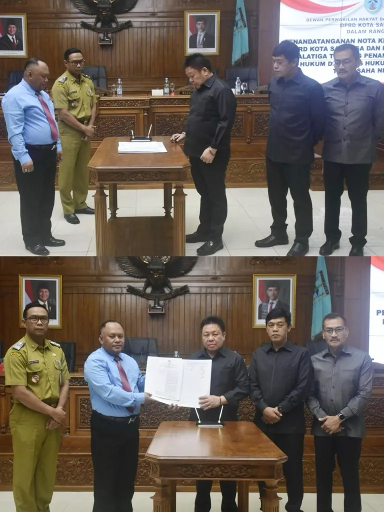 DPRD dan Kejari Salatiga Teken Nota Kesepakatan Penanganan Masalah Hukum Perdata dan Tata Usaha Negara