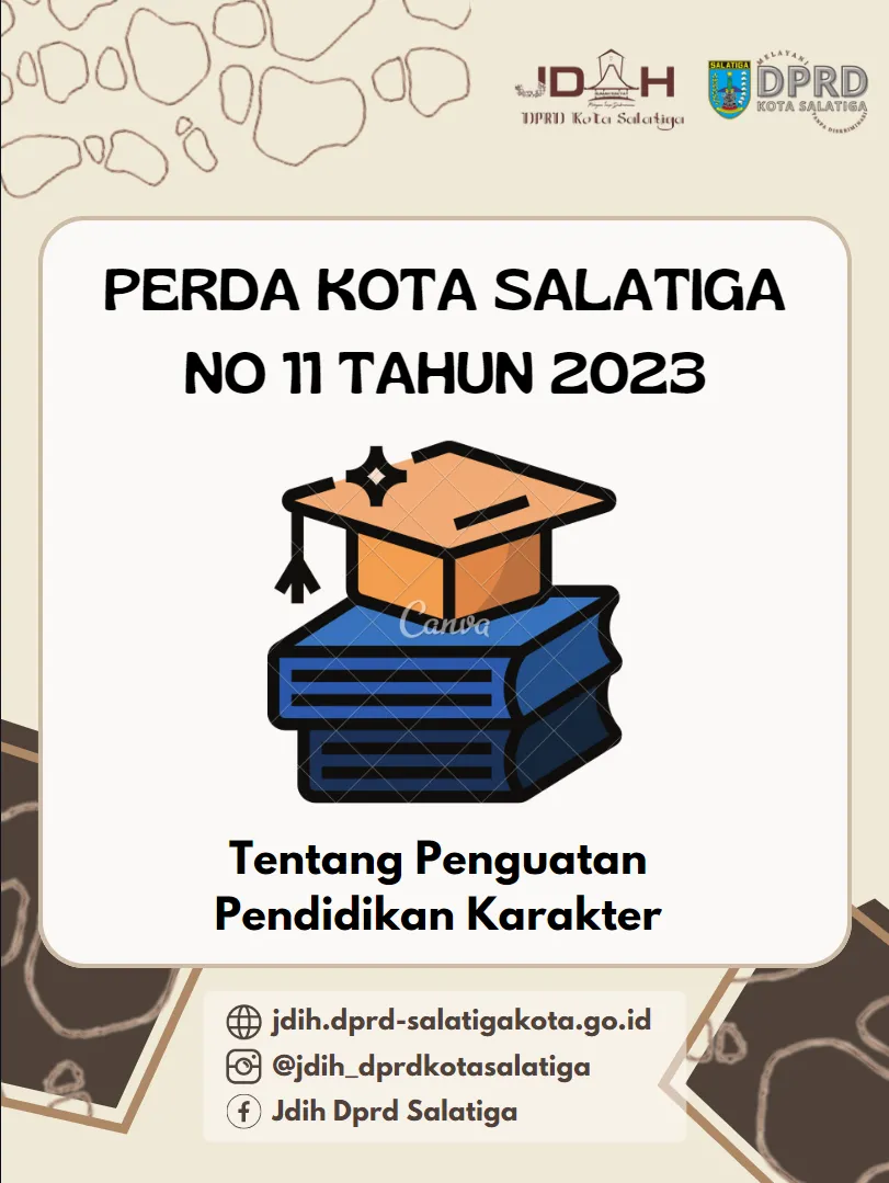 Infografis Perda tentang Penguatan Pendidikan Karakter